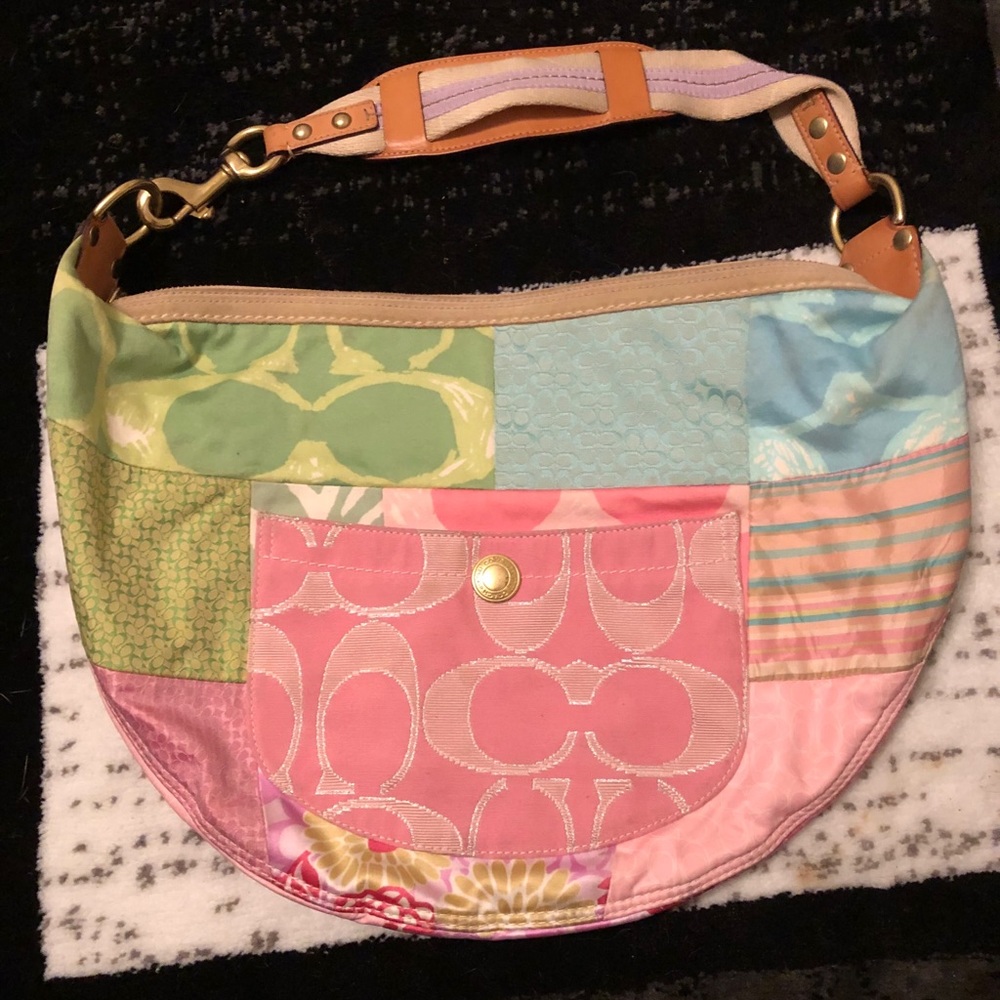 Colorful Coach Purse